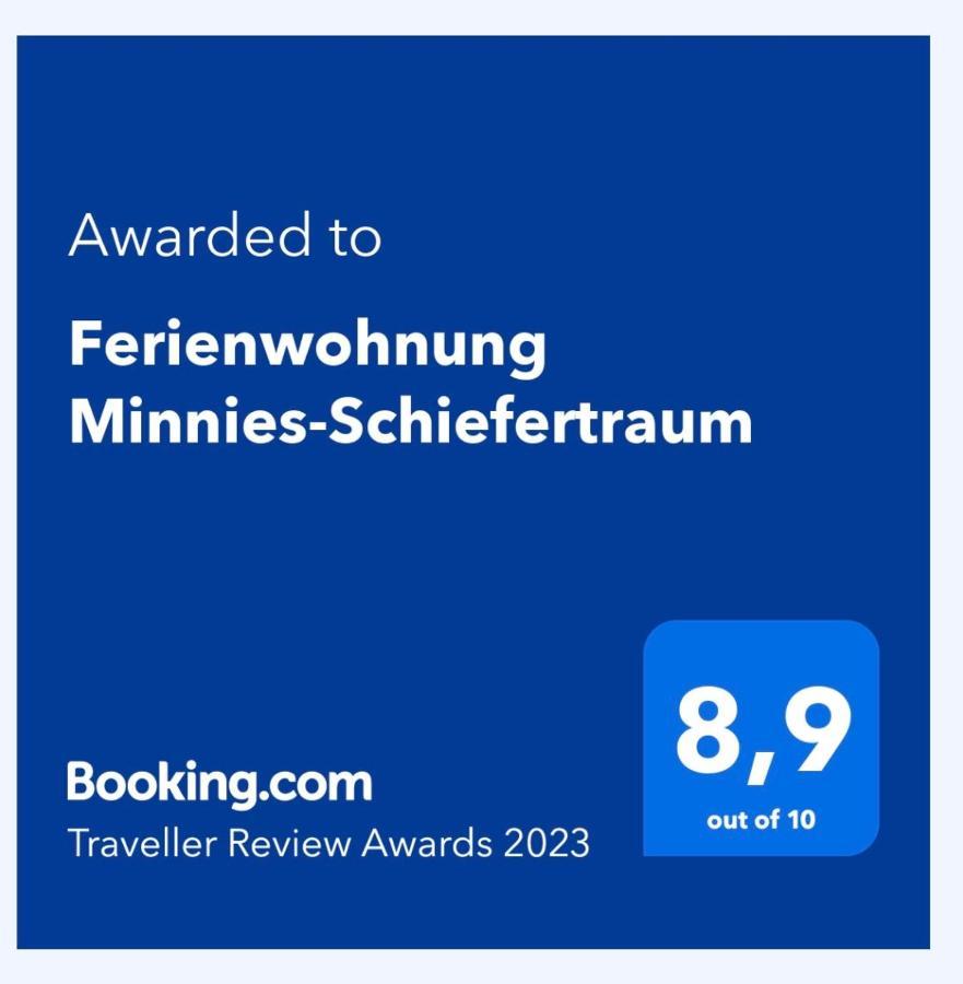 Ferienwohnung Minnies-Schiefertraum Brauneberg Εξωτερικό φωτογραφία